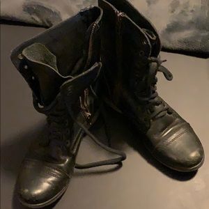 Steve Madden Combat Boots